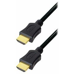 Transmedia High Speed HDMI cable with Ethernet 7,5m gold plugs, 4K