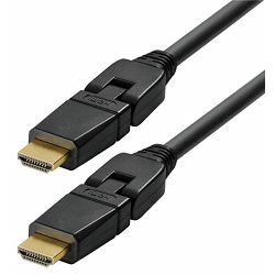 Transmedia High Speed HDMI-cable with Ethernet, 5m, bendable