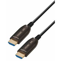 Transmedia Active Optical HDMI 2.1 Cable, 8K, 10m