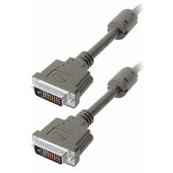 Transmedia Monitor Cable DVI 24p, 1m