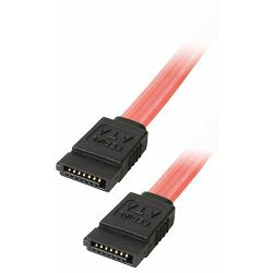 Transmedia SATA 150 jack to SATA 150 jack 0,5m Fluorescent pink