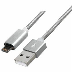 Transmedia Charging Lightning Cable for iPhone 1m MAGNETIC