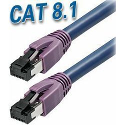 Transmedia Cat 8.1 SFTP Kabel 2m, dark blue