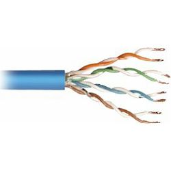 Transmedia Cat.5e UTP, Stranded Wire, Blue on spool 100m