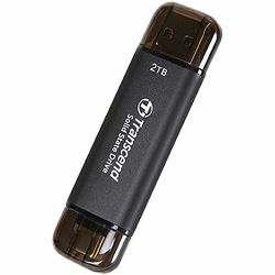 Transcend 2TB, External SSD, ESD310C, USB 10Gbps, Type C/A,