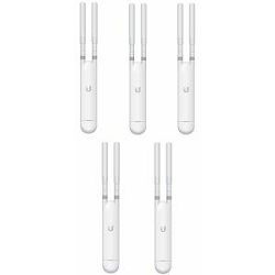 Ubiquiti Networks 5-Pack UniFi Indoor Outdoor AP, AC1200 Mesh, PoE Not included