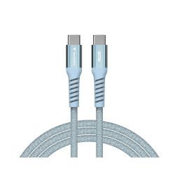 Verbatim Sync & Charge Magnetic kabel USB-C na USB-C 60W 120 cm - plavi