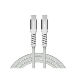 Verbatim Sync & Charge Magnetic kabel USB-C na USB-C 100W 120 cm - sivi
