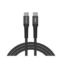 Verbatim Sync & Charge Magnetic kabel USB-C na USB-C 60W 120 cm - crni