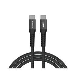 Verbatim Sync & Charge Magnetic kabel USB-C na USB-C 100W 120 cm - crni