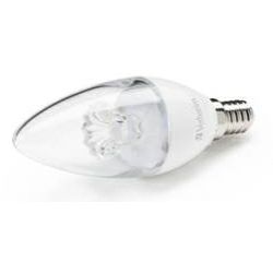 Verbatim LED žarulja svijeća  E14  3.1W, 2700K, 250Lm , prozirna