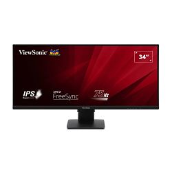 ViewSonic Monitor VA3456-MHDJ 34" 3440x1440, IPS, 75Hz, 2xHDMI 2.0, DP, Speakers