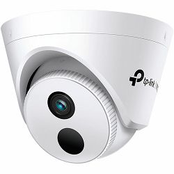 3MP Turret Network CameraSPEC: H.265+/H.265/H.264+/H.264, 1/2.8"" Progressive Scan CMOS, Color/0.1 Lux@F2.0, 0 Lux with IR, 25fps/30fps (2304x1296,2048x1280, 1920x1080,1280x720), PoE/12V DC, 4 mm Fixe