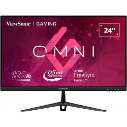 ViewSonic Monitor VX2428, 23.8" 1920x1080, IPS, 180Hz-1ms, 2xHDMI, DP, Speakers