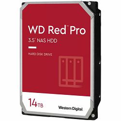 HDD Desktop WD Red Pro (3.5, 14TB, 512MB, 7200 RPM, SATA 6 Gb/s)