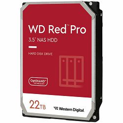 HDD Desktop WD Red Pro (3.5, 22TB, 512MB, 7200 RPM, SATA 6 Gb/s)