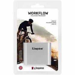 KINGSTON Workflow microSD Reader; Interface: - USB 3.2 Gen 1; Connector: USB-C