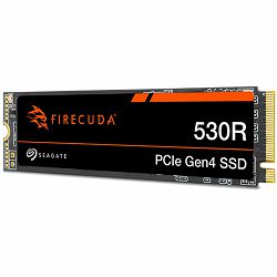 Seagate FireCuda 530R, 1TB SSD, M.2 2280 PCIe 4.0 NVMe, Read/Write: 7,400 / 6,800 MB/s, EAN:  8719706437691