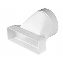Adapter Awenta ravni-okrugli KP204-20 60x204/125mm