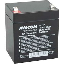Avacom UPS baterija 12V 5Ah, F2 HighRate