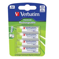 Baterija Verbatim za punjenje Premium AA 4/1
