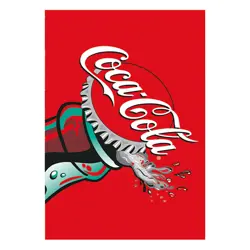 Bilježnica A4 40 listova diktando  Coca -Cola