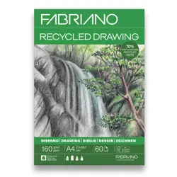 Blok Fabriano reciklirani 21x29,7 (A4) 160g 60L ljepljeni top side 19100757