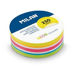 Blok samolj. krug fi67mm Neon 6 boja 250L MILAN P18/108