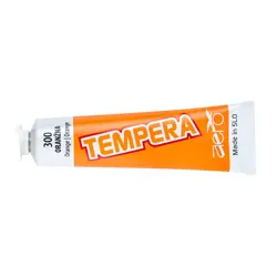 Boja tempera 42 ml, aluminijska tuba, Jolly, narančasta