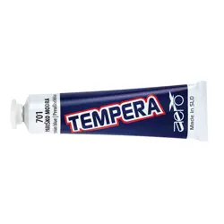 Boja tempera 42ml, aluminijska tuba, Aero, pariško plava