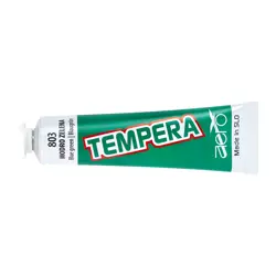 Boja tempera 42ml, aluminijska tuba, Aero, zelena