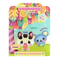 Bojanka za djecu Bangoberry ACTIVITY BOOK BY DAY P6