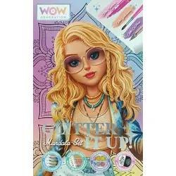 Bojanka za djecu WOW Generation Mandala s priborom za bojanje, P6/12