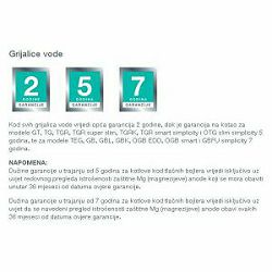 Bojler Gorenje GBFU80SIM - okomito ili horizontalno postavljanje