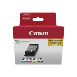CANON CLI-571 Ink Cartridge C/M/Y/BK, 0386C009