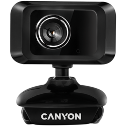CANYON Enhanced 1.3 Megapixels resolution webcam with USB2.0 connector