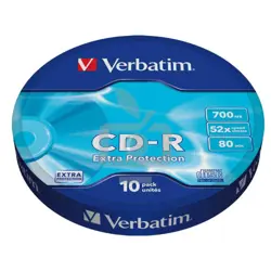 CD-R 700 Mb 80 min 52x spindle Verbatim 10/1 43725