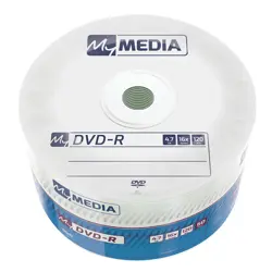 DVD-R MyMedia 4.7 GB/120min 16x, matt silver, wrap pakiranje, 50/1