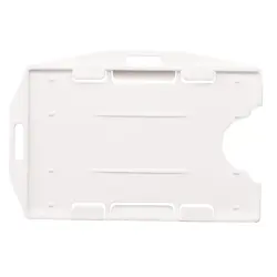 Etui za ID karticu Spree, tvrda plastika, univerzalni, bijeli