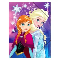 Fascikl  A4, s gumicom,Frozen, art.561470 Spree