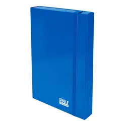 Fascikl kartonski Spree s klapnama i gumicom, 250X350X50 mm, plavi