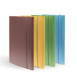 Fascikl s gumicom B4 Holos, polipropilen, dimenzija 35x25 cm, plavi