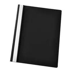 Fascikl s kliznim mehanizmom PP A4, F15C, crni