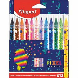 Flomasteri školski Maped Pixel Party 12/1