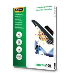 Folija za plastifikaciju Fellowes A3 100 mic. 100/1 sjajna