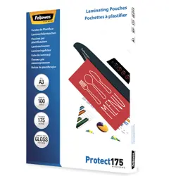 Folija za plastifikaciju Fellowes A3 175 mic. 100/1 sjajna