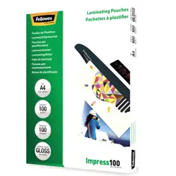 Folija za plastifikaciju Fellowes A4 100 mic. 100/1 sjajna