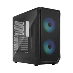Fractal Design Focus 2 RGB Black TG Clear, FD-C-FOC2A-03
