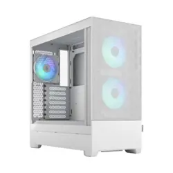 Fractal Design Pop Air RGB White TG Clear, FD-C-POR1A-01