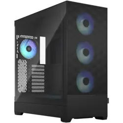 Fractal Design Pop XL Air RGB Black TG Clear, FD-C-POR1X-06